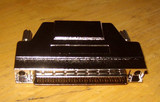 SCSI插头  68公铁壳排线式 scsi68P连接器 scsi68公接插件螺丝式