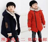韩版新款儿童大衣风衣棉袄男女童小中童棉衣薄棉服外套童装冬季