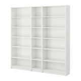 皇冠IKEA宜家家居具代购 毕利书架,白色 多色可选书柜储物置物架