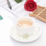 经典咖啡杯陶瓷创意欧式牛奶杯套装简约红茶田园耐热情侣星巴克杯