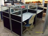 广西南宁办公家具厂家直销办公桌经理桌4人组合位屏风办公位卡位