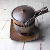 粗陶普洱煮茶炉黑茶红茶紫砂茶炉利器手工茶炉暖茶壶酒精炉特价