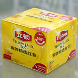 立顿红茶包 200袋 400克/盒装 黄牌精选 红茶 茶叶 批发