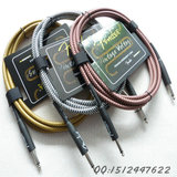 fender3米连接线 电吉他电贝斯音箱降噪线屏蔽线送套弦