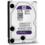 WD/西部数据 WD20PURX 2T监控硬盘64M台式机硬盘2TB紫盘SATA3正品