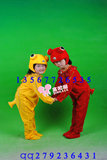 厂家直销 儿童表演服 儿童动物演出服  舞蹈服 民族服 红 黄 鲤鱼