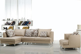 正品斯可馨摩达3018现代简约三人转角布艺沙发休闲小户型沙发组合