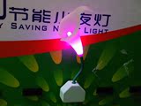 包邮 LED马蹄莲花 光控led感应 创意七彩花型小夜灯 婴儿房床头灯
