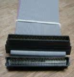 运腾 SCSI 排线 68芯压排线 SCSI 68公排线 68芯灰排线