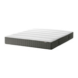 IKEA沈阳宜家代购 海沃格 袋装弹簧床垫, 硬型, 深灰色