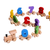 儿童数字小火车玩具积木早教幼儿园数学玩具益智3-6岁启蒙教具