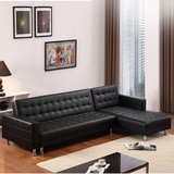 简约小户型客厅转角功能沙发可折叠皮艺沙发床折沙发多布艺沙发床