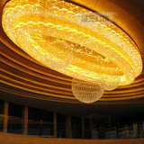 奥印照明 大型酒店客厅灯会议室水晶灯吸顶灯圆球吊灯饰