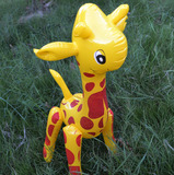 可爱大号充气长颈鹿 儿童玩具 充气玩具批发 厂家直销