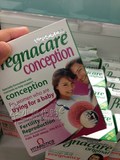 小娜代购英国直邮Pregnacare女性孕前营养补充叶酸维他命维生素