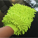 雪尼尔珊瑚绒洗车手套不伤漆擦车手套汽车清洁手套超细纤维大号