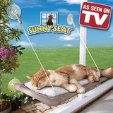 Sunny seat猫咪吊床 宠物床 宠物窝 宠物吊床 猫咪吸盘吊床 猫垫