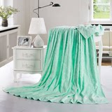 纯色毛巾被纯棉单人双人床单午睡毯 夏季毛巾毯盖毯空调毯薄被子