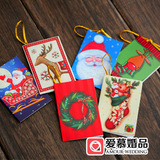 圣诞树装饰卡片 圣诞节许愿卡 圣诞礼品装饰卡 留言卡 祝福卡