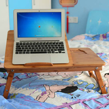三箭床上电脑桌 可折叠笔记本散热小桌子榻榻米炕桌学生宿舍移动