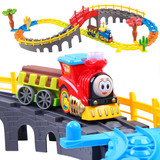 贝恩施托马斯轨道火车组合套装 儿童玩具电动小火车男孩2-3-4-5岁