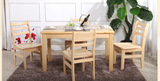 新品组装餐桌椅組合咖啡厅餐桌椅小餐桌简约木长桌小户型餐桌