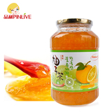【品利官方】韩国原装进口 真鲜蜂蜜柚子茶1kg/瓶 冲调饮品下午茶