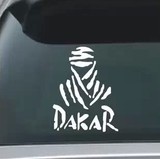 包邮 达喀尔车贴 越野车贴 DAKAR车贴 个性反光贴 汽车贴纸地图贴