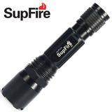 SupFire神火强光手电筒M8充电LED迷你微型电灯家用远射王骑行美国