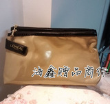 海鑫家欧莱雅专柜赠品包 金色双层防水洗漱包/化妆包