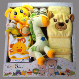 外贸婴儿衣服礼盒装益智早教玩具礼包初生满月百天礼物新生儿礼盒