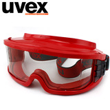 德国UVEX9301603防雾防化防冲击防辐射护目镜防风防尘消防眼镜罩