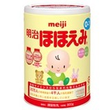 日本直邮四罐包邮国际海运 本土明治meiji婴幼儿奶粉一段 800g