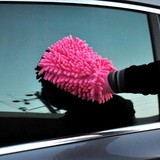 洗车手套雪尼尔双面车辆内饰清洁工具超细纤维珊瑚虫擦车布除尘布