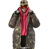 【羽绒保暖】2014 FELICE加厚单板服男女羽绒滑雪服男款 KING JK