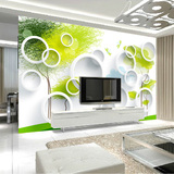 个性3D立体抽象大型壁画卧室客厅电视沙发背景墙影视壁纸植物墙纸