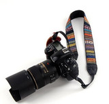 民族风相机肩带 韩版复古文艺背带 颈带 单反相机带彩色条纹肩带
