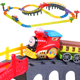 超大号托马斯电动塑料积木轨道火车玩具34567岁宝宝儿童生日礼物