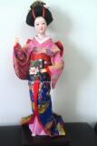 包邮 日本和服人偶 日式工艺绢人娃娃日本歌舞伎 日本人形摆件