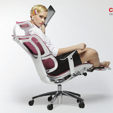 包邮防爆椅联友ioo优时尚女性人体工学电脑办公椅全网布透气椅子