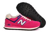 New Balance/NB女鞋WL574轻便耐磨康乃馨红色休闲鞋运动慢跑鞋