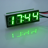 0.39裸板车载改装LED电子时钟表汽车数显时间表 数字夜光秒表