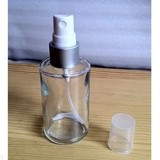 批发化妆品香水瓶喷雾空瓶全透明玻璃喷雾瓶喷瓶50ml香水分装瓶