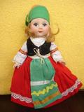 古董娃娃—意大利服饰女孩(1970s书柜娃娃）