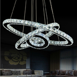 吊灯led现代简约客厅餐厅卧室设计师创意个性水晶复式楼灯饰灯具