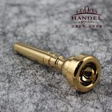 HANDEL亨德尔小号号嘴通用标准配件3C/5C/7C乐器镀金纯铜小号嘴