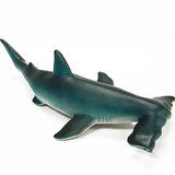哥士尼仿真早教 软胶锤头鲨鱼海洋动物模型玩具摆件 圣诞礼品礼物