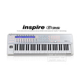 全新上市ICON艾肯Inspire6G261键键盘MIDI控制器鼓垫钢琴手感推子