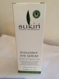 澳洲代购Sukin天然抗氧化精华眼霜 去眼纹细纹30ml 孕妇可用