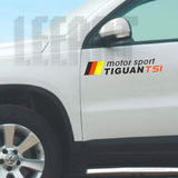 1324大众途观TIGUAN专用车门贴纸德国旗对装个性改装汽车贴纸拉花